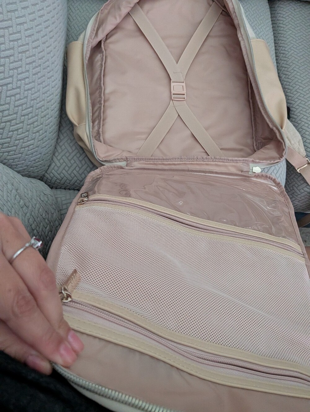 Beis Beige Backpack - Picture 9 of 14